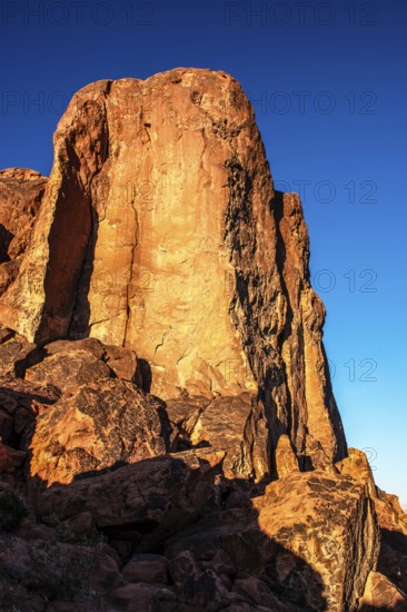 Gibraltar Rock, Valley of Fire State Park, Nevada, USA, North America