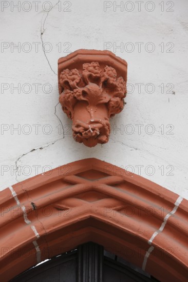Console above the south portal Church of St., Church of St., St., St., Saint