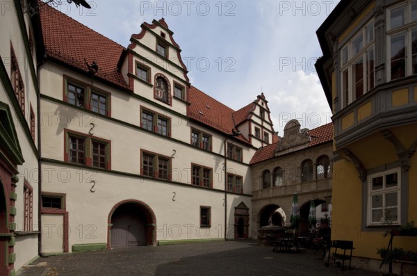 North wing from south-west and connecting bridge