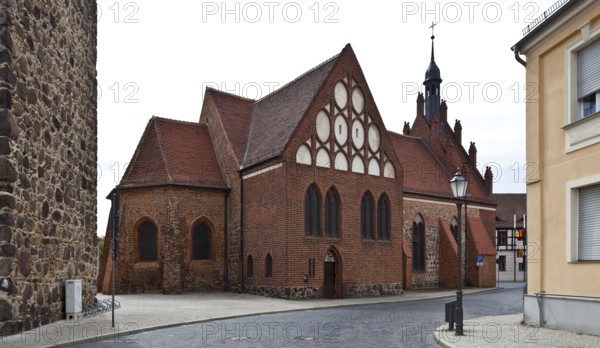 View from north-east, left market tower, St., Sankt, Saint