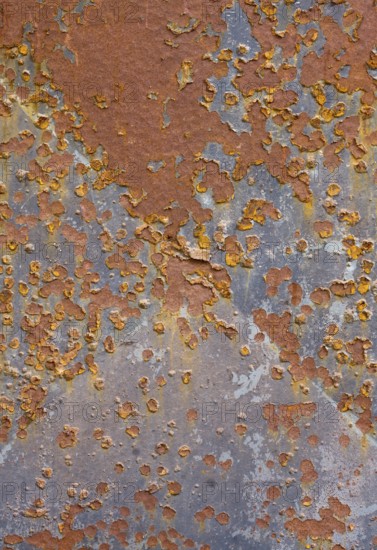 Krefeld, old wastewater treatment plant, old sewage treatment plant, rusty iron door