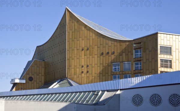 Berlin, Philharmonie 1960-63 by Hans Scharoun