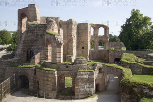 Remains of the bath palace, so-called Great Emperor type, towards the end of the 3rd century, main