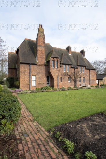 Bexleyheath near London, Red House, residence of William Morris. Built in 1859 by Philipp Webb,