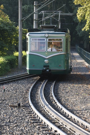 Railcar at the middle station