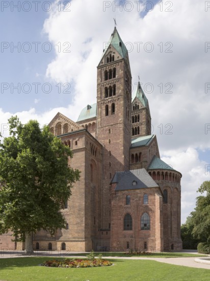 Speyer, Cathedral Church of St Mary and St Stephen, Speyer Cathedral, Imperial Cathedral, view from