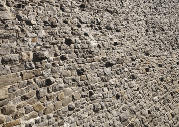 Dam wall, built between 1908 and 1913