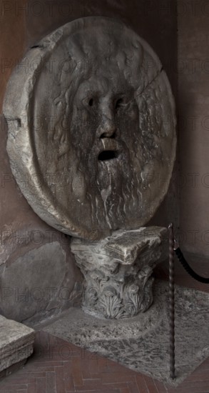 Rome THE MOUTH OF TRUTH in S Maria in Cosmedin 33590