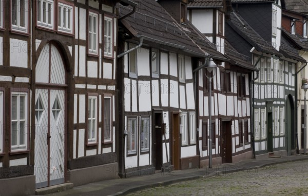 Holzminden Grabenstraße old half-timbered houses