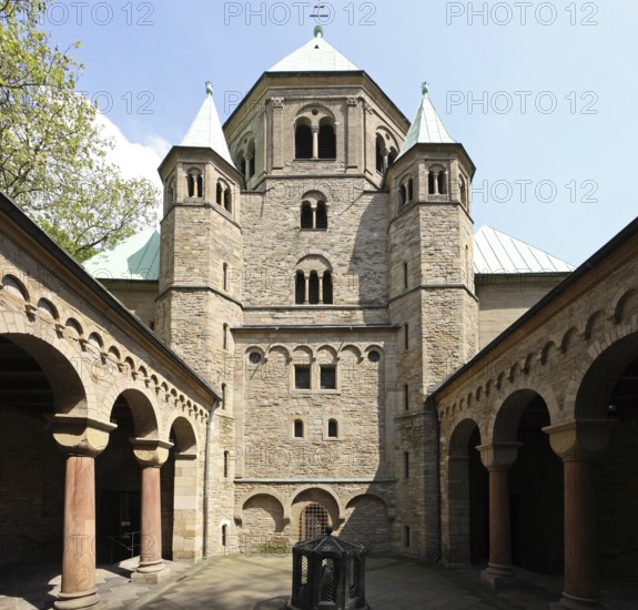 West Building and Paradise from West, St., Saint, Saint