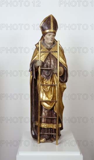 Late Gothic figure of St Emmeram, St, Saint, Saint