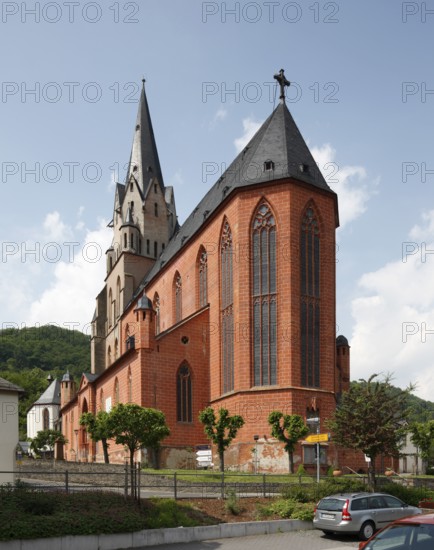 Oberwesel, Church of Our Lady from the east