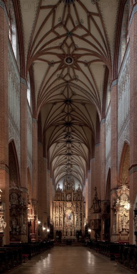 Former Cistercian church, central nave facing east, St., Sankt, Saint