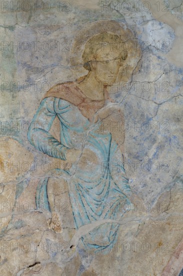 Brauweiler near Pulheim, abbey church of St Nicholas, chapter house, painting in secco technique: