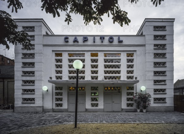 Halle, Capitol event hall. Lauchstädter Straße 1 Former CAPITOL cinema Built in 1906 as a riding