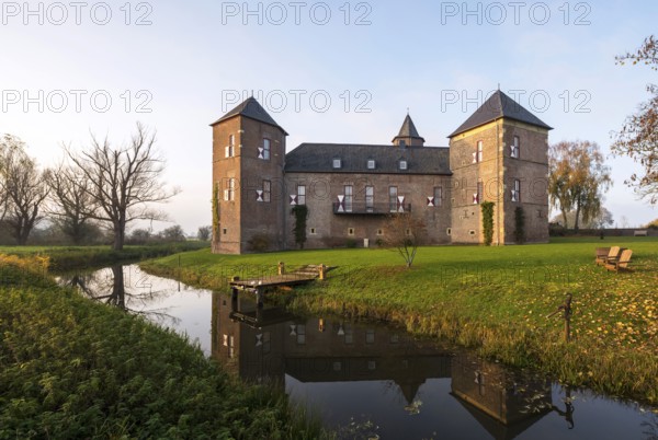 Kranenburg, Zelem Castle, view from the east