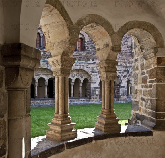 Magdeburg Monastery of Our Lady South window of the well house built in the 12th century View from