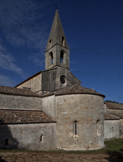 Cistercian monastery founded in 1146, church from south-east, St., Sankt, Saint