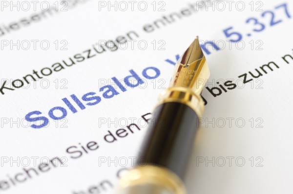 Debit balance, Insolvency, Private insolvency, Over-indebtedness, Bankruptcy, Financial