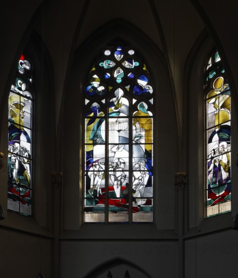 Window in the south transept (Hermann Gottfried), St., Sankt, Saint