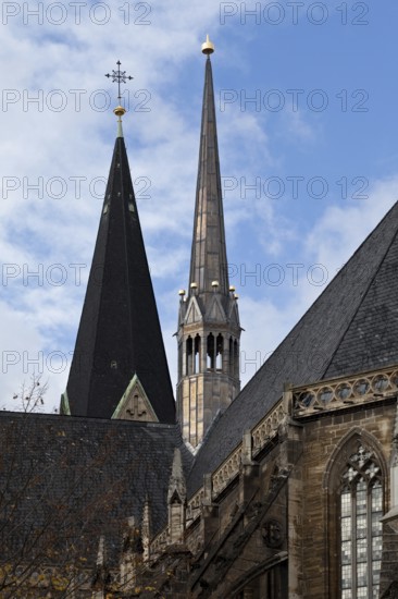 View from south-east, detail, St., Sankt, Saint