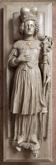 Grave slab of St Adelheid Adelheidis, St, Saint, Saint