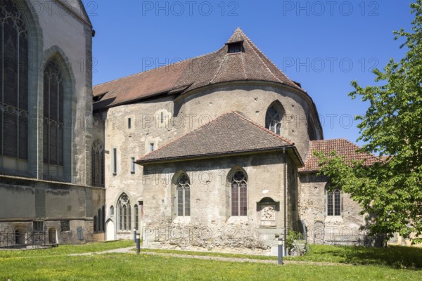 Constance, Minster, east side, inner courtyard with Mauritius rotunda