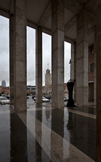 City name formerly Littoria, Latina is the first planned city in Italy realised during Fascism,