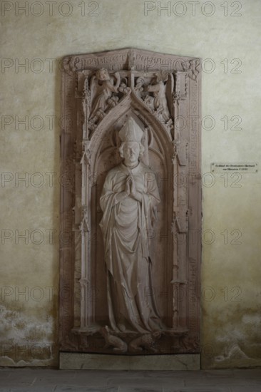 Monastery church, tomb of the cathedral cantor Eberhard von Oberstein (died 1331), St., Sankt,