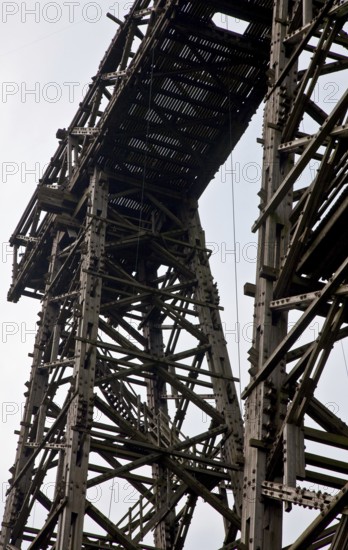 Brück (Mark) wooden antenna measuring towers Tower III 54 m high both erected by Deutsche Post in