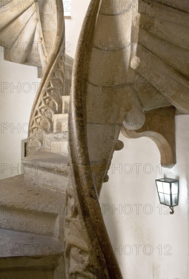 Double spiral staircase from 1499
