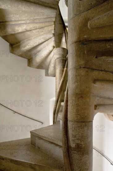 Double spiral staircase from 1499