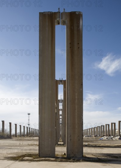 Zwickau, industrial ruin