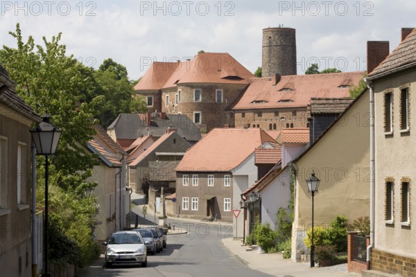 Belzig, Eisenhardt Castle in the townscape