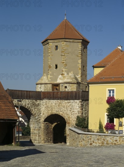 City fortifications, the upper gate