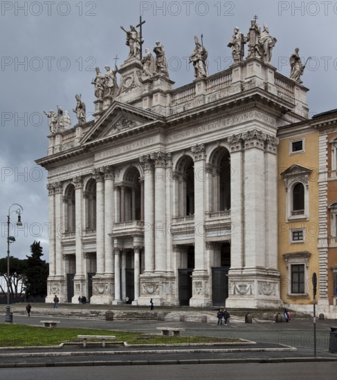 Façade, 1735 by Alessandro Galilei, St., Saint, Saint