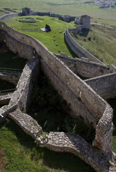 Spiské Podhradie, Kirchdrauf (Church Village), Spissky Hrad (Spiš Castle)