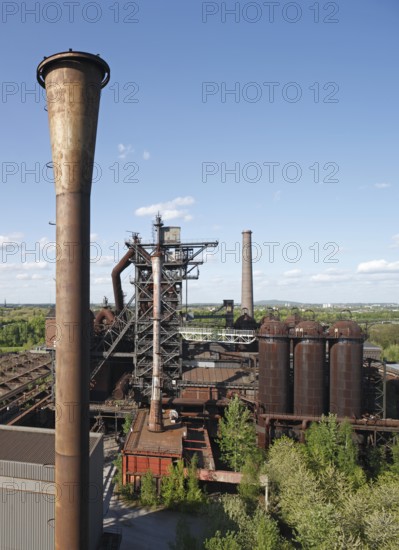 Former Thyssen AG steelworks, view from blast furnace 5