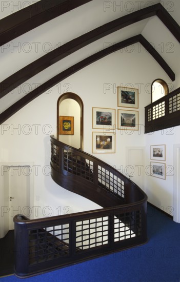 Former Steinert House, built in 1929 by Hans Poelzig, staircase
