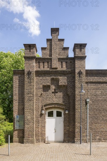 Brauweiler near Pulheim, abbey, memorial to former labour camp, workshop building