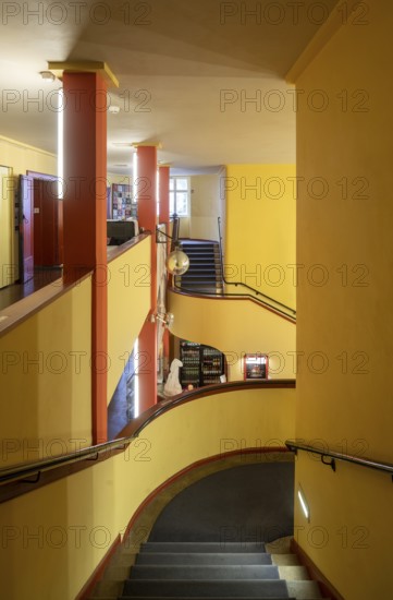 Built 1927-1929 by Hans Poelzig, foyer, staircase