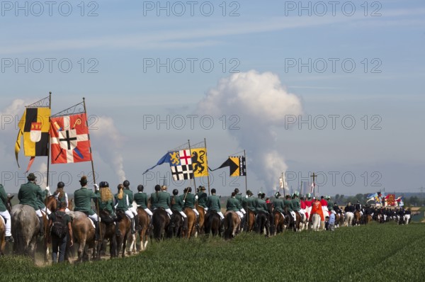 Equestrian procession on Ascension Day
