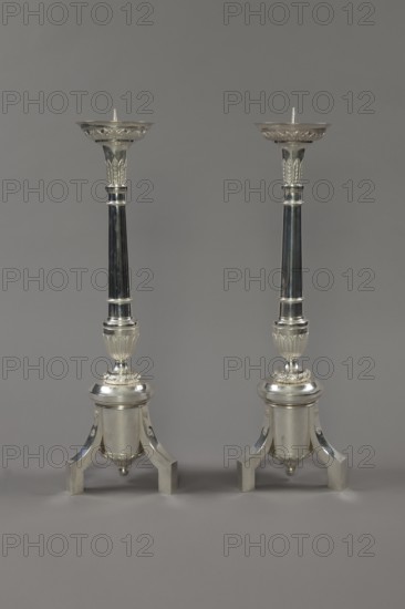 Altar candlesticks, goldsmithing and textile art from the 16th to the 20th century, St., Sankt,