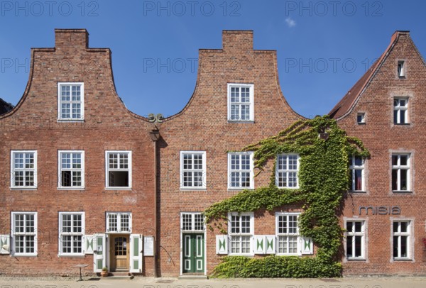 Built 1734-1742 for Dutch craftsmen, facades