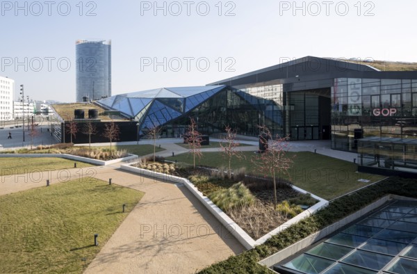Bonn, government district (federal district, parliament district), United Nations Square, Post