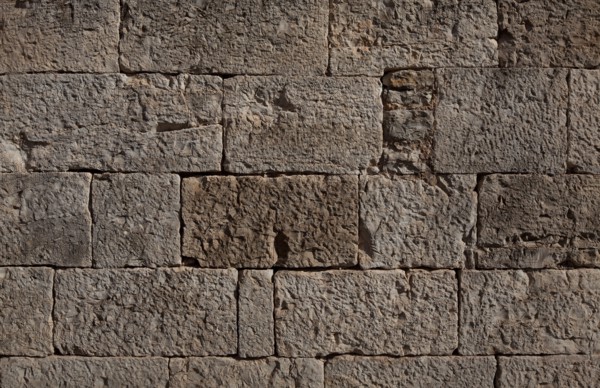 Cistercian monastery founded in 1146, exterior limestone masonry