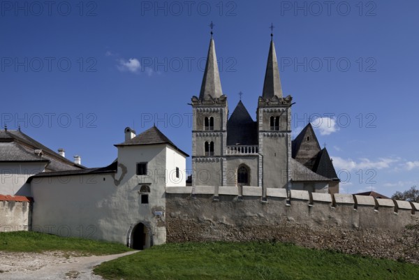 Spišská Kapitula (German Zipser Kapitel, Hungarian Szepeshely), St Martin's Cathedral, upper Tor