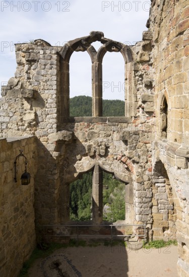 Oybin, castle and monastery ruins