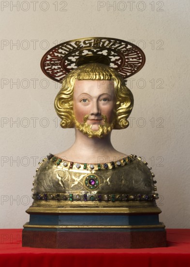 Reliquary bust of St Hermes, St, Saint, Saint