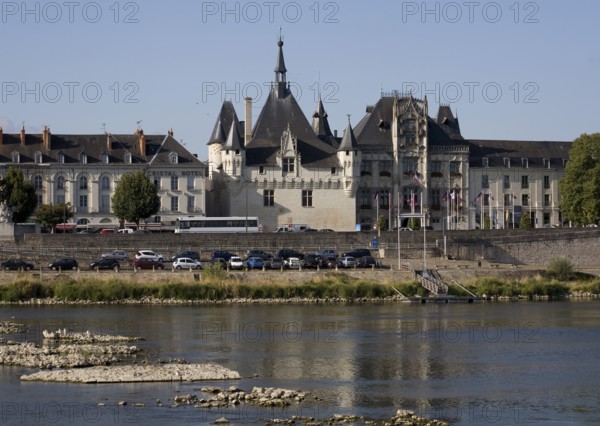 View from the north over the Loire